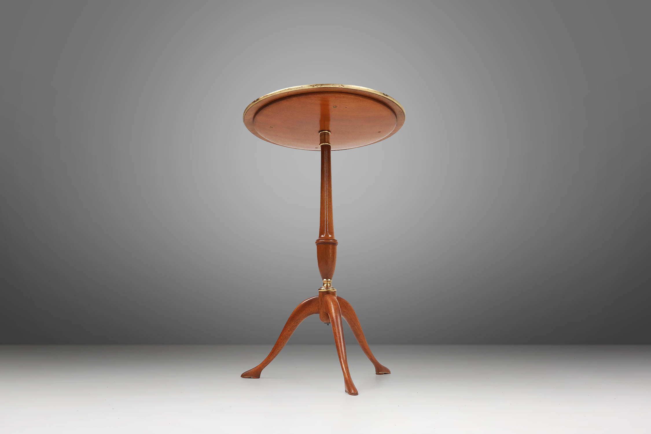 French Side Table with Special Feet, 1950sthumbnail
